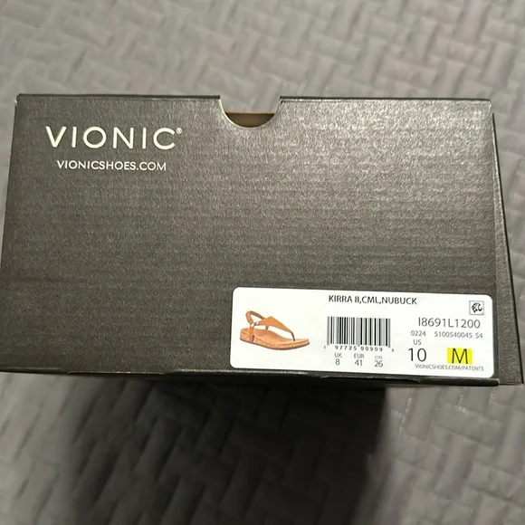 Vionic Kirra II Toe Post Sling Back Sandals - Picture 1 of 2